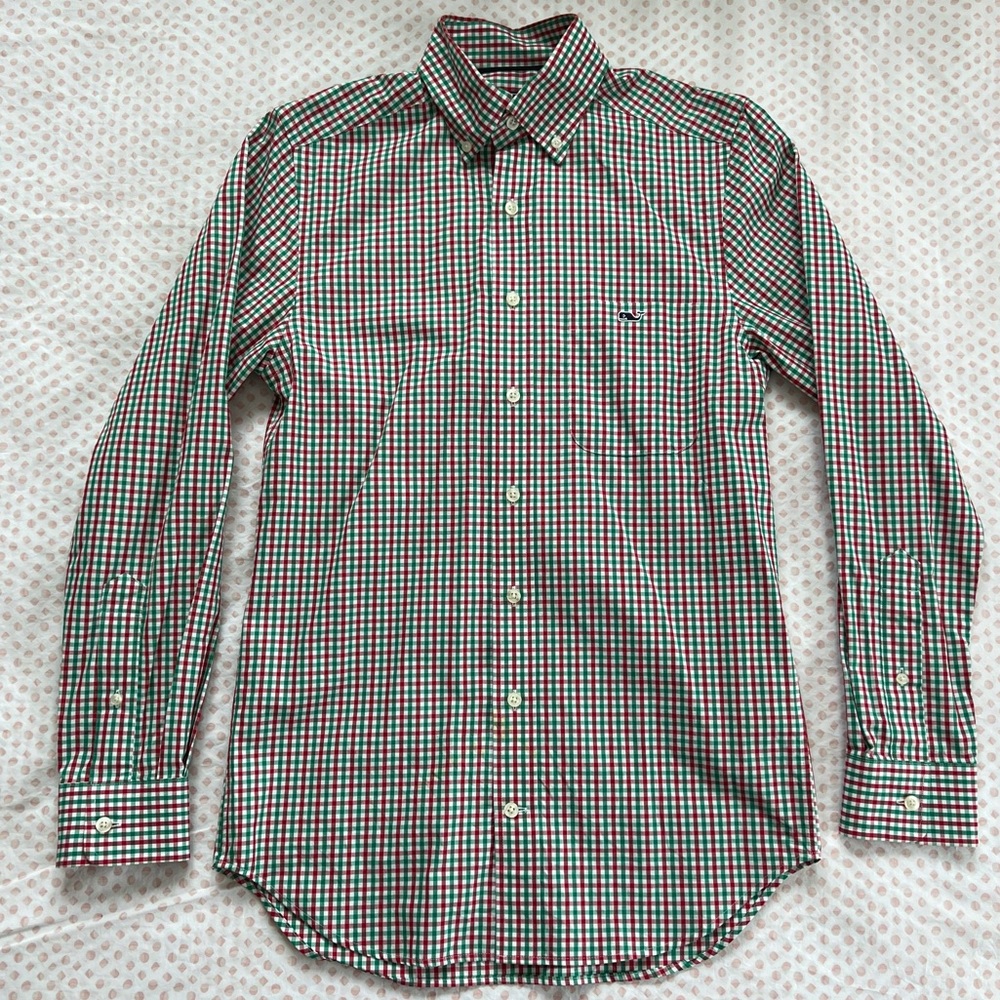 Vineyard Vines Mens Slim Fit Tucker Button Down Shirt Size XS